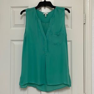 Joie Sleeveless Silk Blouse